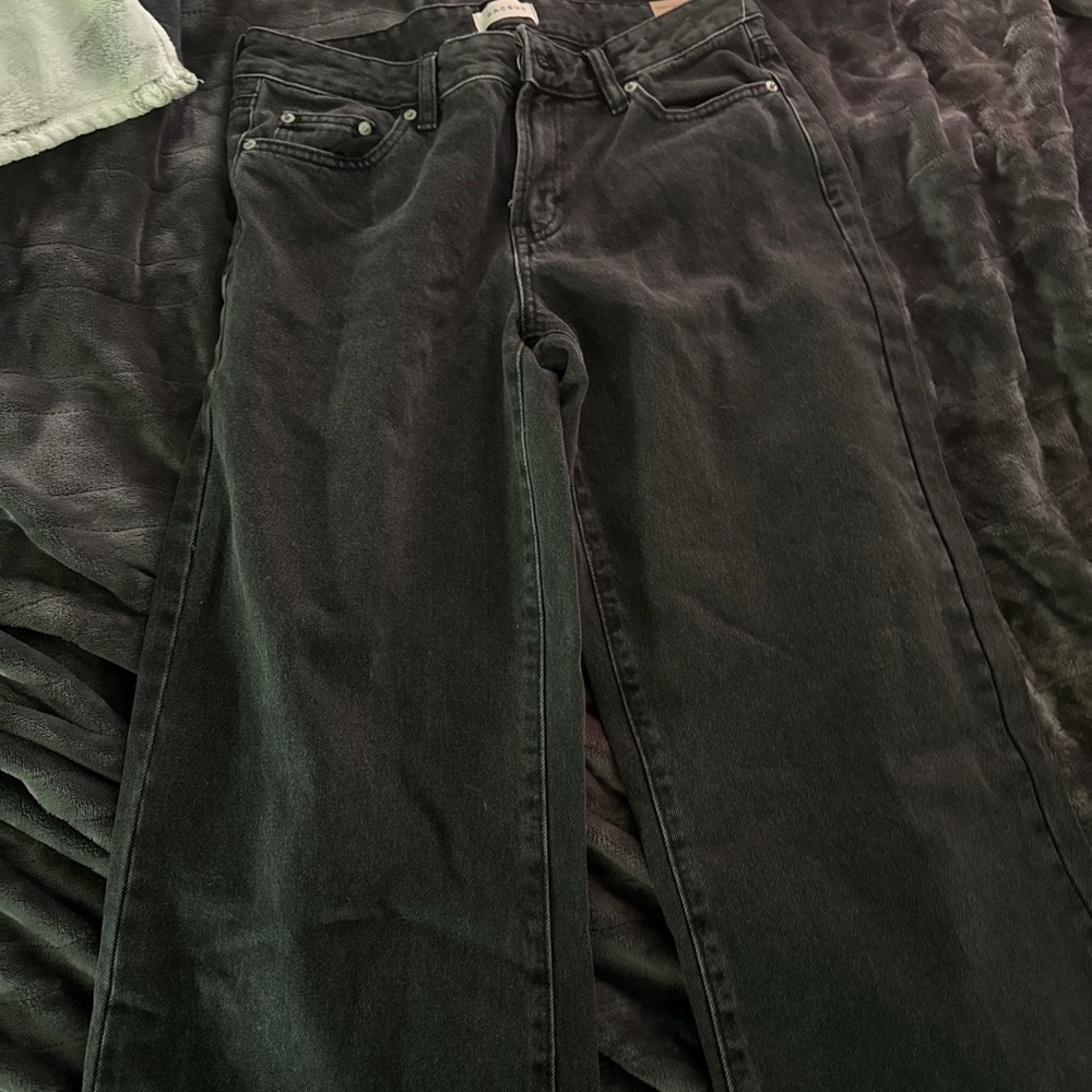 PacSun Women's Black Low Rise Baggy Jeans